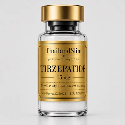 Tirzepatide vial by ThailandSlim