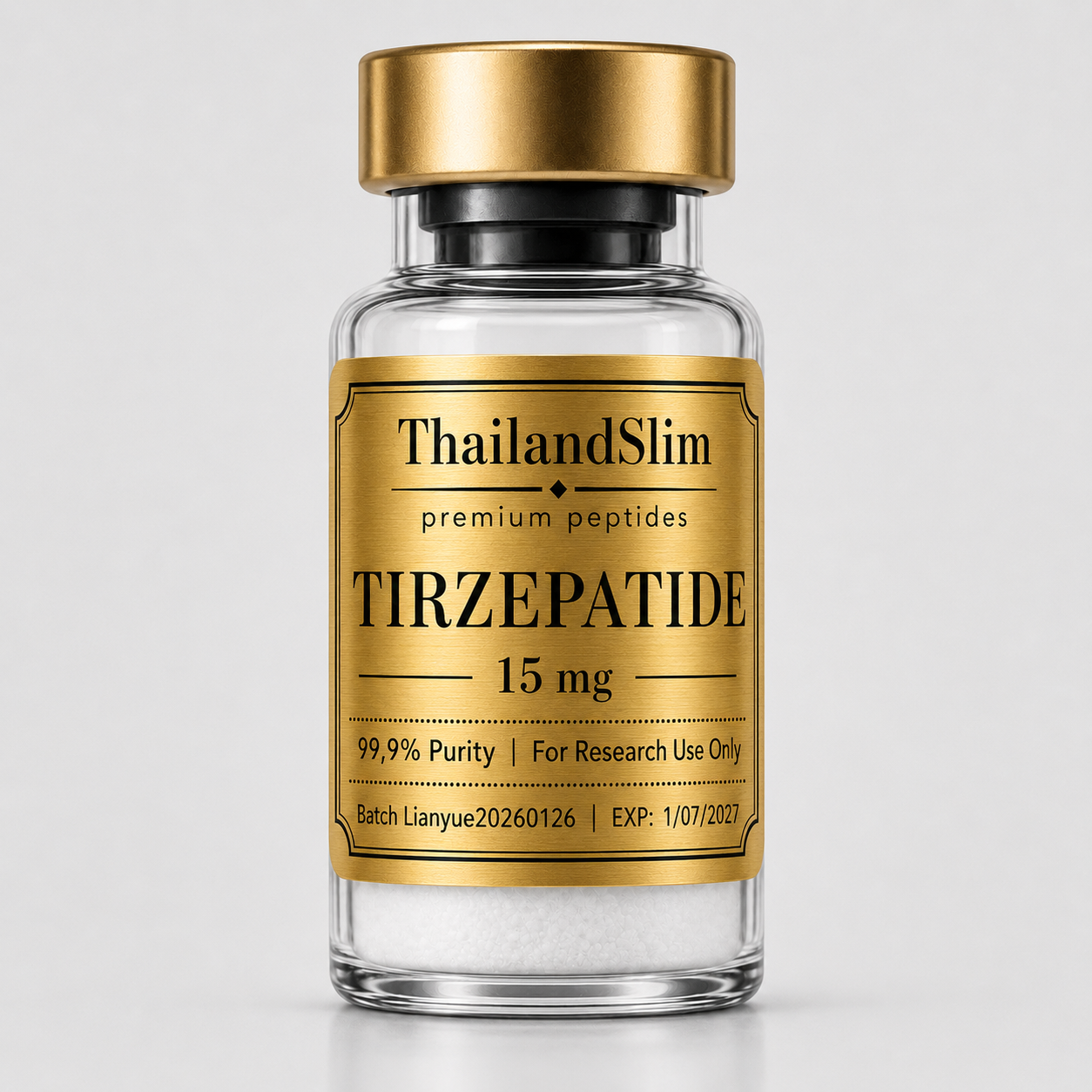 ThailandSlim Tirzepatide 15 mg vial